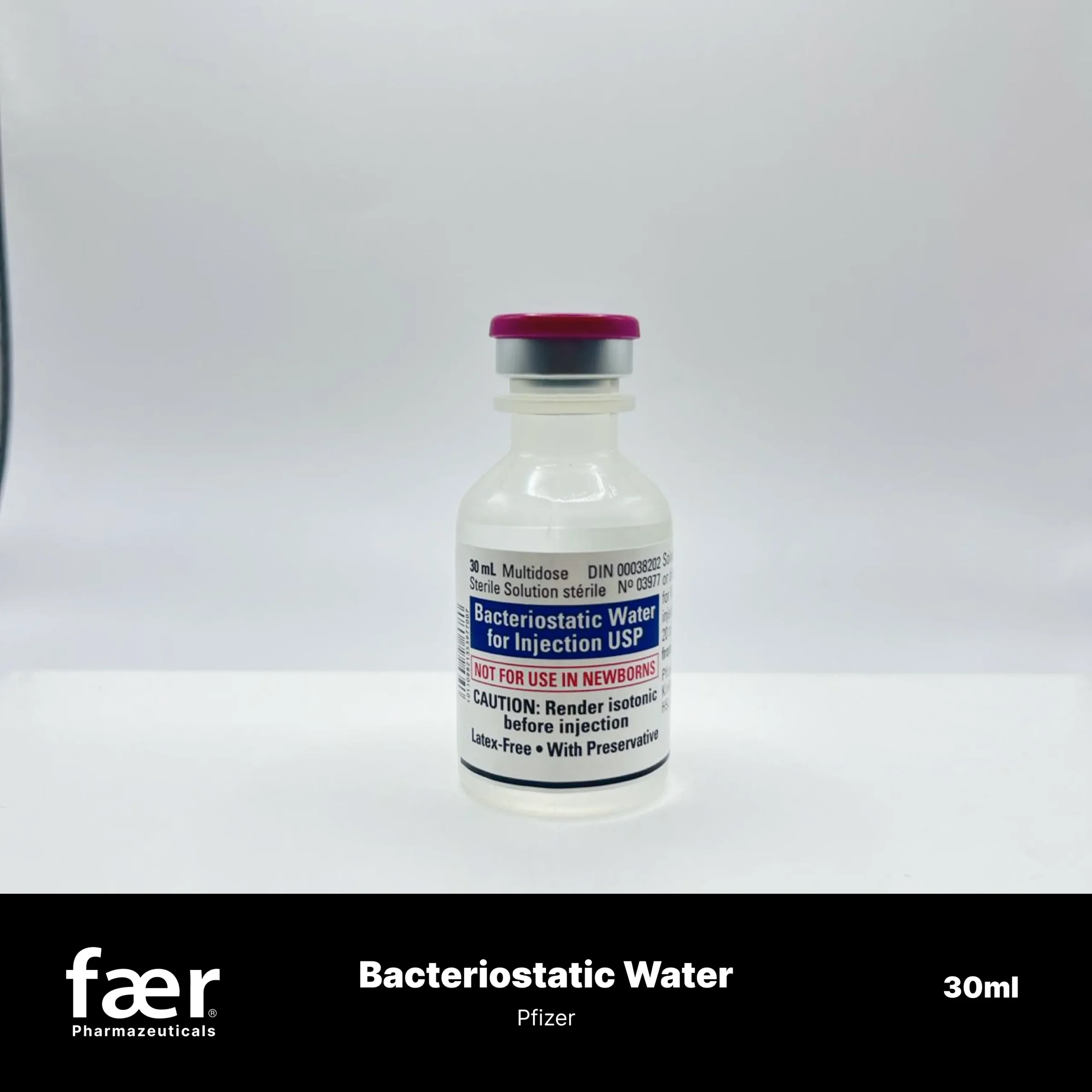 Pfizer Bacteriostatic Water 30ml